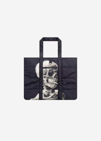 Skeleton Oversized Puffer Tote